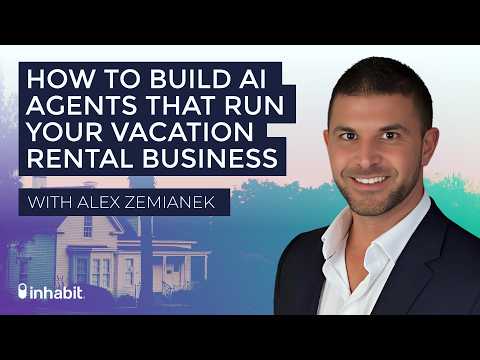 Alex Zemianek featured on The Vacation Rental Show discussing AI agents